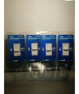 LEVITON Sureslide 600W Dimmer Ivory &amp; White NEW Lot Bundle of 4 Factory ... - $67.01 CAD