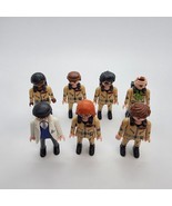 Playmobil Ghostbusters Lot of 7 Figures With Backpacks Characters People - $49.45