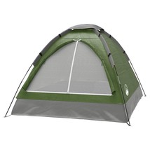 2 Person Dome Tent - Rain Fly &amp; Carry Bag - Easy Set Up-Great for, Green - £32.12 GBP