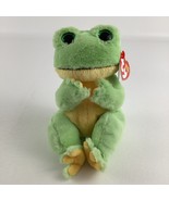 Ty Beanie Bellies Snapper Frog 8&quot; Plush Bean Bag Stuffed Toy Amphibian w... - $20.19 CAD