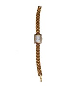 EJ Vintage Ladie&#39;s Gold-Tone Watch with Rhinestone Accents New Battery - $577.08 MXN