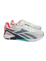 Reebok Nano X1 Men s Training Shoes White Grey Teal FZ5680 Size 7.5 - $99.00