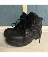 Timberland Pro Boots Women’s Size 6.5 M Steel Toe Work Black Leather 72399 - €37,94 EUR