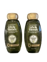 2X Garnier Whole Blends Replenishing Shampoo Legendary Olive For Dry Hair 12.5oz - £47.65 GBP