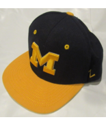 NWT NCAA Zephyr Baseball Hat - Michigan Wolverines One Size Fits Most Na... - £23.69 GBP