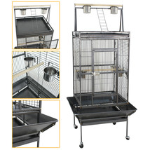 68&quot; Large Bird Parrot Open Playtop Cage Cockatiel Macaw Conure Aviary Finch Cage - £169.93 GBP