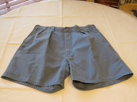 Men&#39;s Polo by Ralph Lauren 34 shorts lt blue pleated walk casual EUC @ - $23.16
