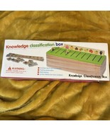 Mathematical Knowledge Classification Wood Box Matching Kids Montessori ... - £14.95 GBP