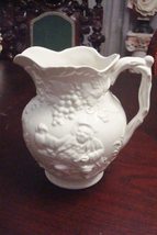 Compatible with Antique Spode IMPL Off Compatible with White Decorated Pitcher - - £115.47 GBP