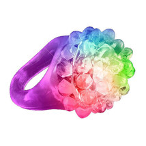 Glowing Bubble Rings - Pack of 24 Soft Flashing Novelty Jewelry for Adults - $100.99