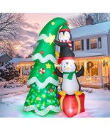 7FT Inflatable Christmas Tree Outdoor Decorations, Blow up 7ft  - $69.18
