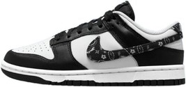Nike Womens Dunk Low Essential Sneakers Size 5.5 White/Black-white-black - £132.79 GBP