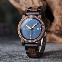 Men&#39;s Quartz Watch Simple Fashion New Couple Wooden Watch BOBOBIRD Top B... - $74.79