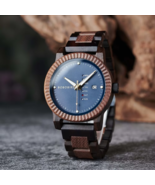 Men&#39;s Quartz Watch Simple Fashion New Couple Wooden Watch BOBOBIRD Top B... - $74.79