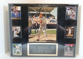 Cal Ripken Jr. Baltimore Orioles 6-Baseball Card Photo Plaque MLB 19&quot;x15... - £23.56 GBP