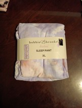 Bobbie Brooks Fleece Tie Dye Fleece Pajama Sleep Pants Women’s Size XL - £11.02 GBP