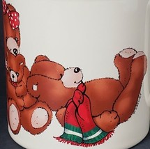 Vintage Potpourri Press Christmas Teddy Bear 10 oz.  Ceramic Coffee Mug Cup - £12.02 GBP