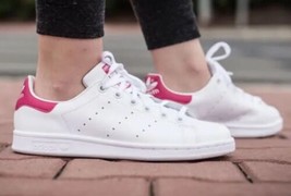 Adidas Youth Originals Stan Smith Shoes B32703 youth US 6 / Women US 7.5 Pink - £17.88 GBP