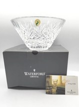 Vintage Waterford Crystal Erin 8&quot; Bowl Made in Ireland with Box (Dent) Rare - £316.05 GBP