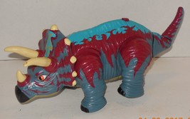 Mattel 2006 Imaginext Trample The Triceratops Dinosaur Walking Roaring F... - $24.04
