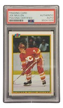 Joe Mullen Signé 1990 Topps #97 Calgary Flames Hockey Carte PSA / DNA - £38.97 GBP