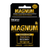 Trojan Magnum Gold Collection 3pk - $20.34