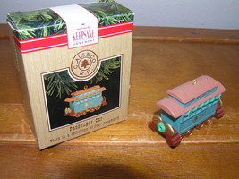 Hallmark Keepsake Ornament Claus &amp; Co. R.R. Train PASSENGER CAR Christmas Tree - £5.74 GBP