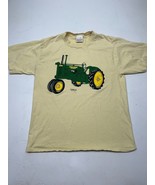 VTG John Deere 1938 1793 Diesel Tractor Mens L T TEE Shirt Single Stitch... - £14.64 GBP