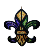 4&quot; Fleur De Lis New Orleans Ornament Louisiana Mardi Gras Fleur De Lis C... - £15.50 GBP