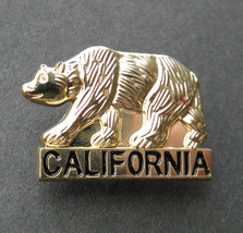 CALIFORNIA REPUBLIC BEAR STATE LAPEL PIN BADGE 1 INCH - $5.64