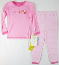 NWT Carter&#39;s Girl&#39;s 2 Pc. Pink Princess Pajamas Pajama Set, 4T - $9.19