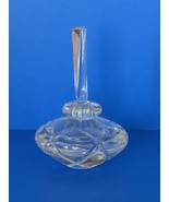 Perfume Bottles-Crystal Perfume Bottle Elongated Top - $19.80