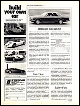 1977 Magazine Spec &amp; Test Sheet with Photo - Mercedes Benz 280CE A6 - $3.95