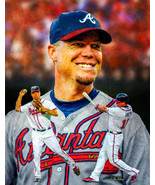 Chipper Jones Atlanta Braves MLB Turner Field Baseball Stadium Art Print... - $34.57 CAD+