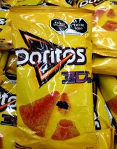 5X DORITOS 3D CHIPS QUESO - 5 BAGS OF 40g EACH - FREE SHIPPING - $276.90 MXN