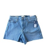 Universal Thread Women’s Light Wash High Rise Midi Shorts Size 28  NEW W... - $14.22 CAD