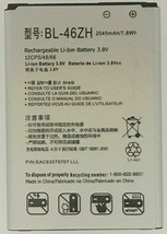 Replacement Internal BL-46ZH Battery 2045mAh for LG K8 2017 Escape 3 Phoenix 2 - £15.98 GBP