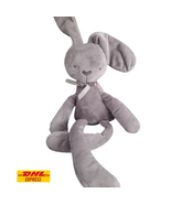 Animal Plush Toy Bunny – Soft Stuffed Rabbit (Grey, 40cm) - $38.79
