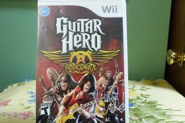 Guitar Hero: Aerosmith (Nintendo Wii, 2008) Complete w/ Manual - Guaranteed - £14.78 GBP