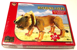 Robolion Robo Lion It&#39;s Robot 3D Puzzle Charmland Chucklesnort New - $14.12