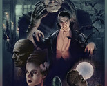 Universal Monsters Barret Chapman Color Variant Giclee Poster Print 24x3... - $129.99