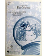 Blue Christmas (Elvis Presley) Sheet Music SATB 08744719 Hal Leonard - $7.00