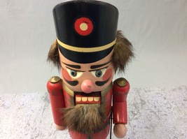 Vintage Nutcracker Steinbach German Soldier Christmas 13 Inches Germany ... - £29.77 GBP