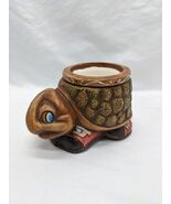 Vintage 1981 6&quot; X 3&quot; X 3.5&quot; Turtle With Shoes Planter - $34.55 CAD