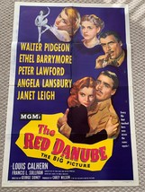 The Red Danube 1949, Romance/War Original Vintage One Sheet Movie Poster  - $49.49