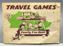 Vintage Travel Games Family Fun Book - £8.54 GBP