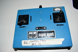 ROYAL SUPER SPORT R460-T RC CONTROLLER VINTAGE-UNTESTED- AS IS-PARTS-REA... - £56.42 GBP