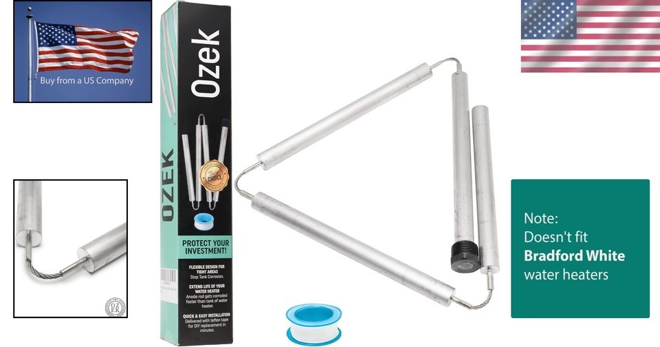 Flexible 44-Inch Anode Rod - Protect Your Water Heater with Magnesium Quality Item image 2