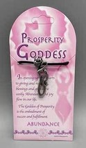 Prosperity Amulet Pendant - Goddess 1.5&quot; Large Size Crystal Clear Quartz - $778.80 MXN