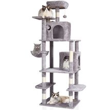 Cat Tree for Indoor Cats, 68.5" Cat Tower with 2 Cat Condos, Sisal Scrat... - $117.88